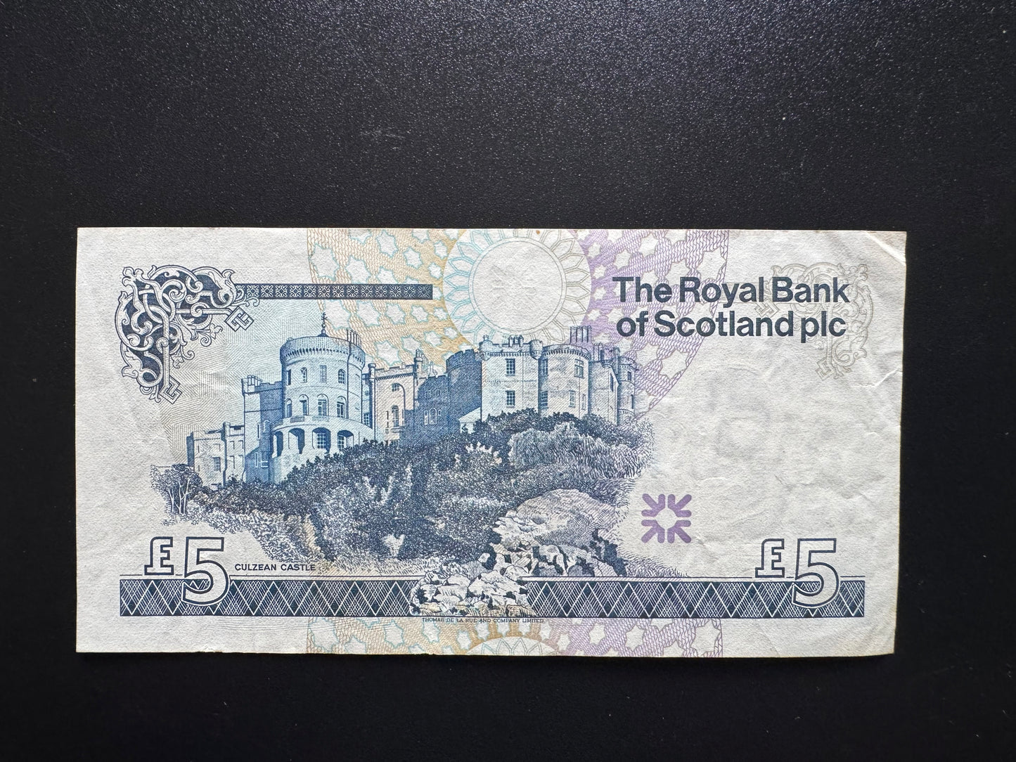 Royal Bank of Scotland 5 Pounds Banknote 2010 AUNC Paper Money Bank Bills P-352e