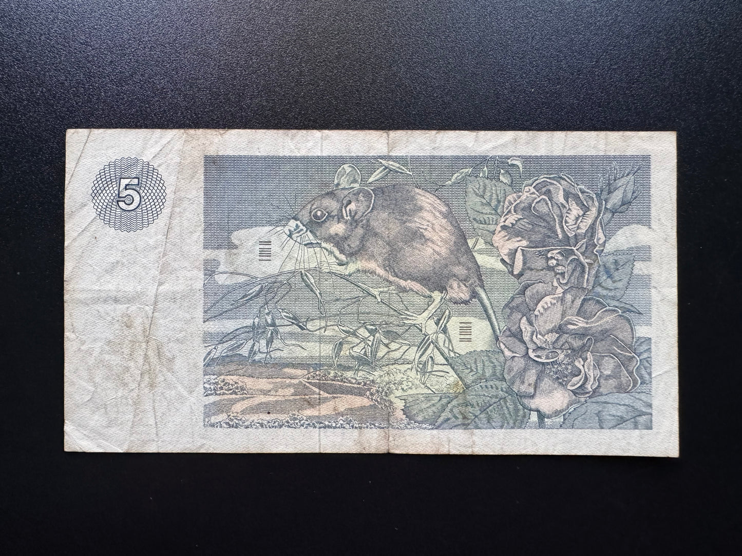 Scotland Clydesdale Bank 5 Pounds Banknote 1981 S/N Low Serial 001453 Bill P-205