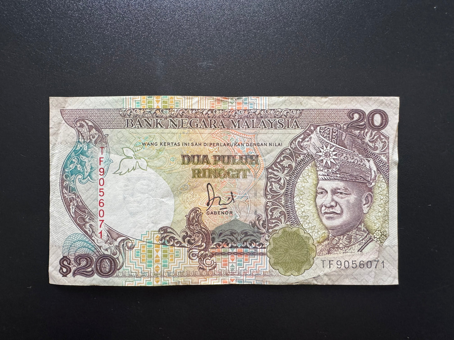 Malaysia 5, 10, 20, 50, 100 Ringgit Banknotes 1989-95-97-98 Bank Bills Set 5Pcs