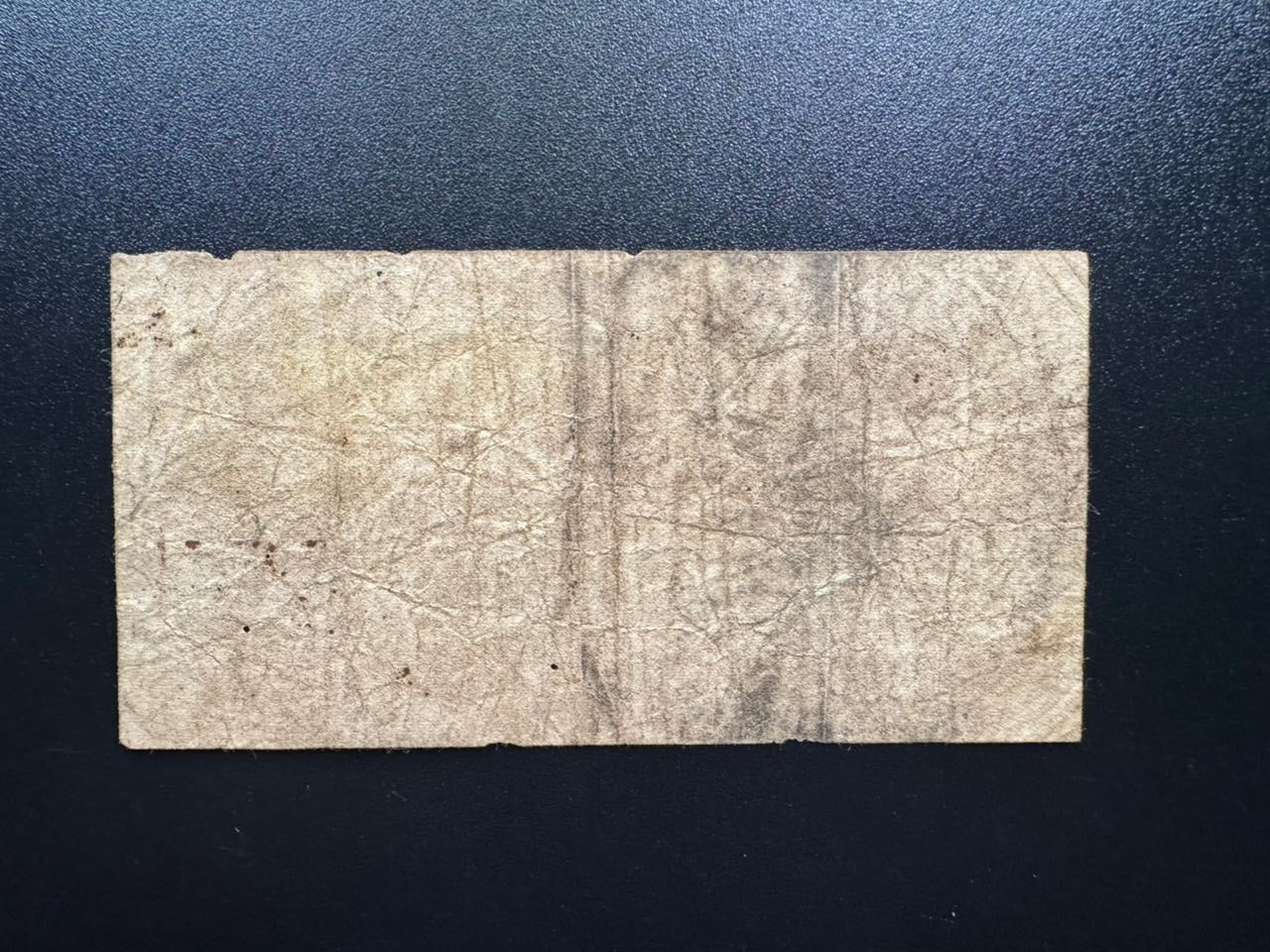 Mauritius 50 Cents Banknote 1940 Old Circulated Very Rare King George VI Bill P-25a