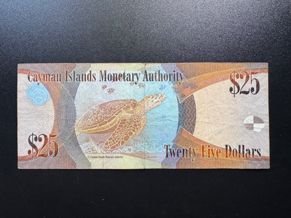 Cayman Islands 25 Dollars Collecectible Banknote 2018 | Circulated | P-41c