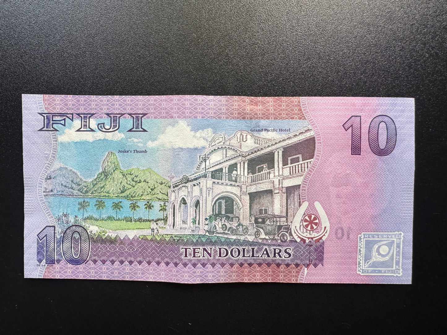 Fiji 5 Dollars Banknote ND 2012 UNC-AUNC Paper Bank Bill P-116