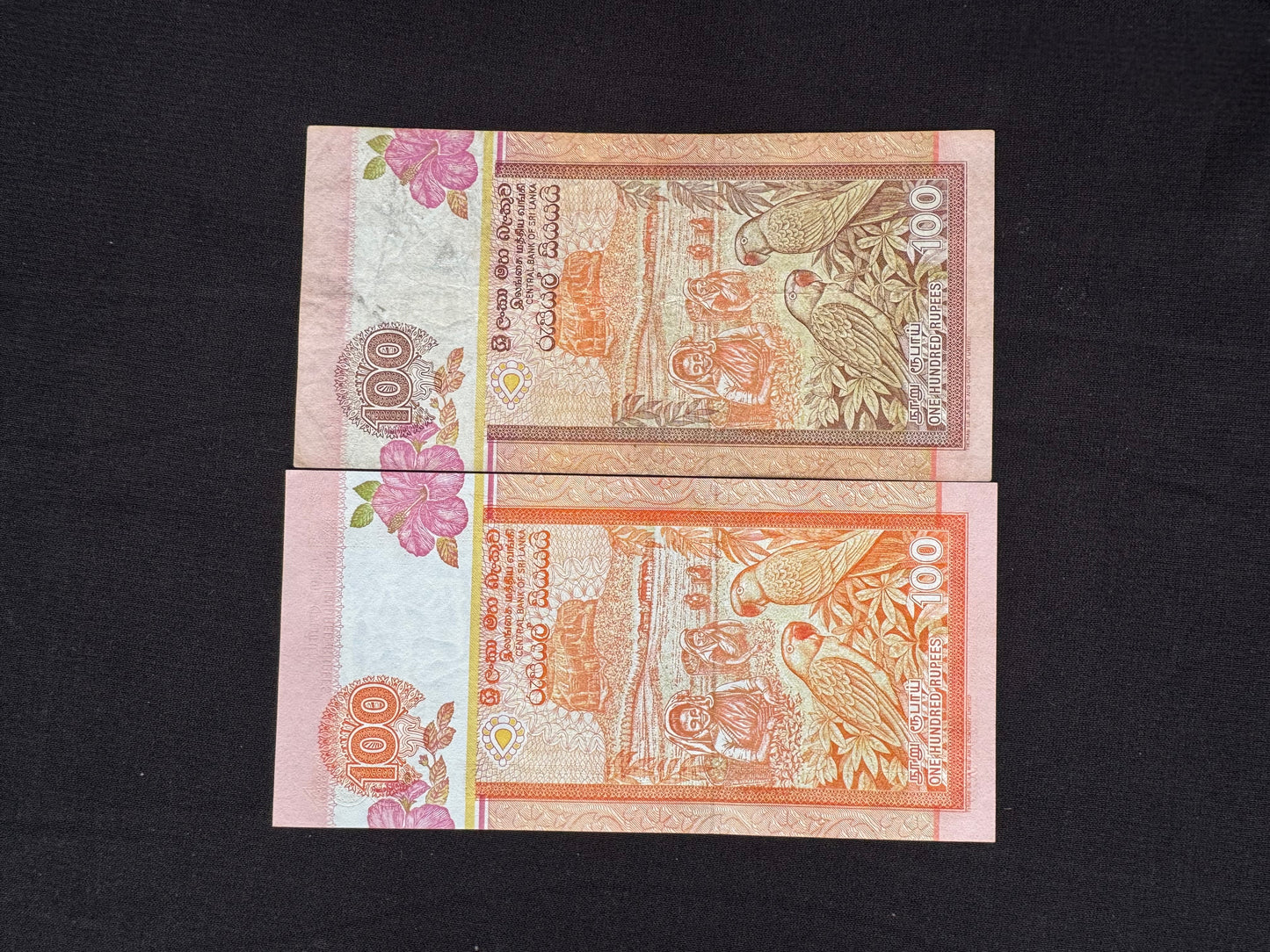 Sri Lanka 10-1000 Rupees Banknotes Old 1991-94 Heritage Series 7/Pcs Full set