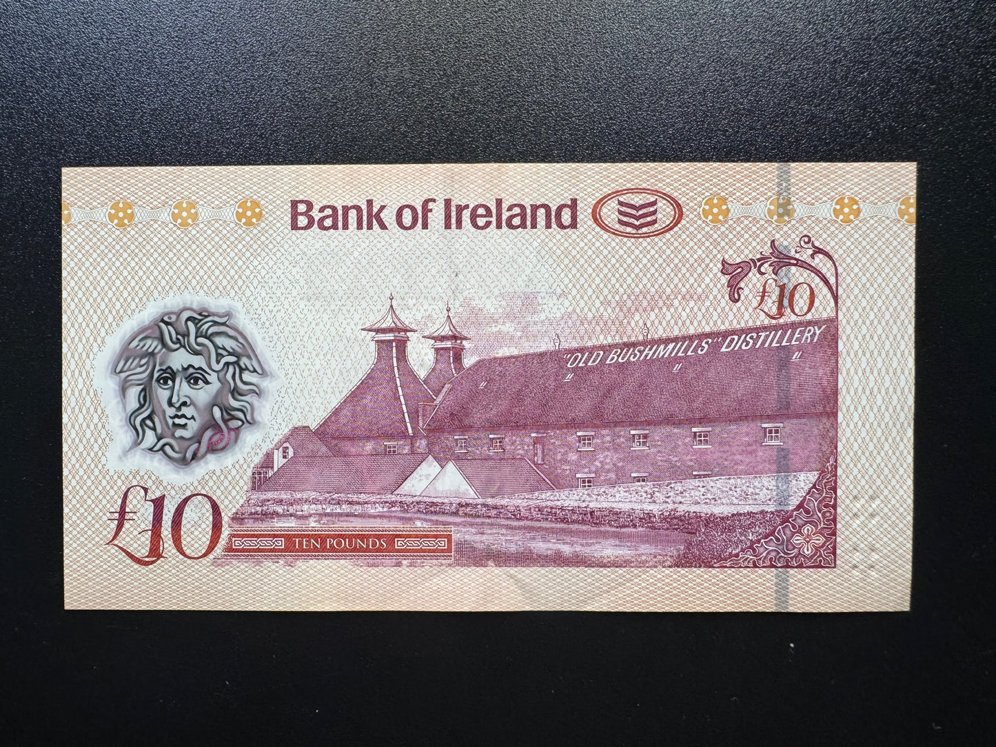 Share North Ireland 10 Pounds Banknote 2017 VF Polymer Money Bank Bills P-79