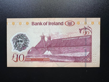 North Ireland 10 Pounds Collectible Banknote 2017 | AUNC- VF | Polymer | P-79