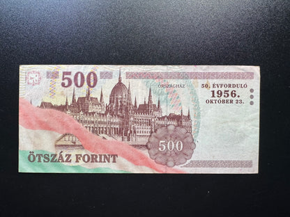 Hungary 500 Forint Collectible Banknote 2006 | Circulated | P-194 | 50th Anniversary