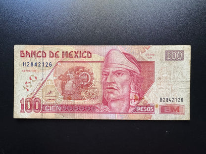 Mexico 100 Pesos Collectible Banknote 2000 | Circulated | P-118a(3)