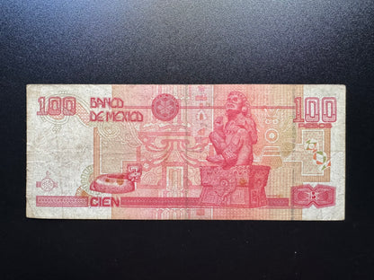 Mexico 100 Pesos Collectible Banknote 2000 | Circulated | P-118a(3)