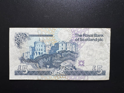 Royal Bank of Scotland 5 Pounds Collectible Banknote 2010 | AUNC | P-352e