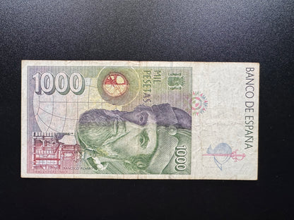 Spain 1000 Pesetas Collectible Banknotes 1992 | Circulated | P-163