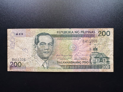 Philippines 200 Pesos Collectible Banknote 2002 | Circulated | P-195