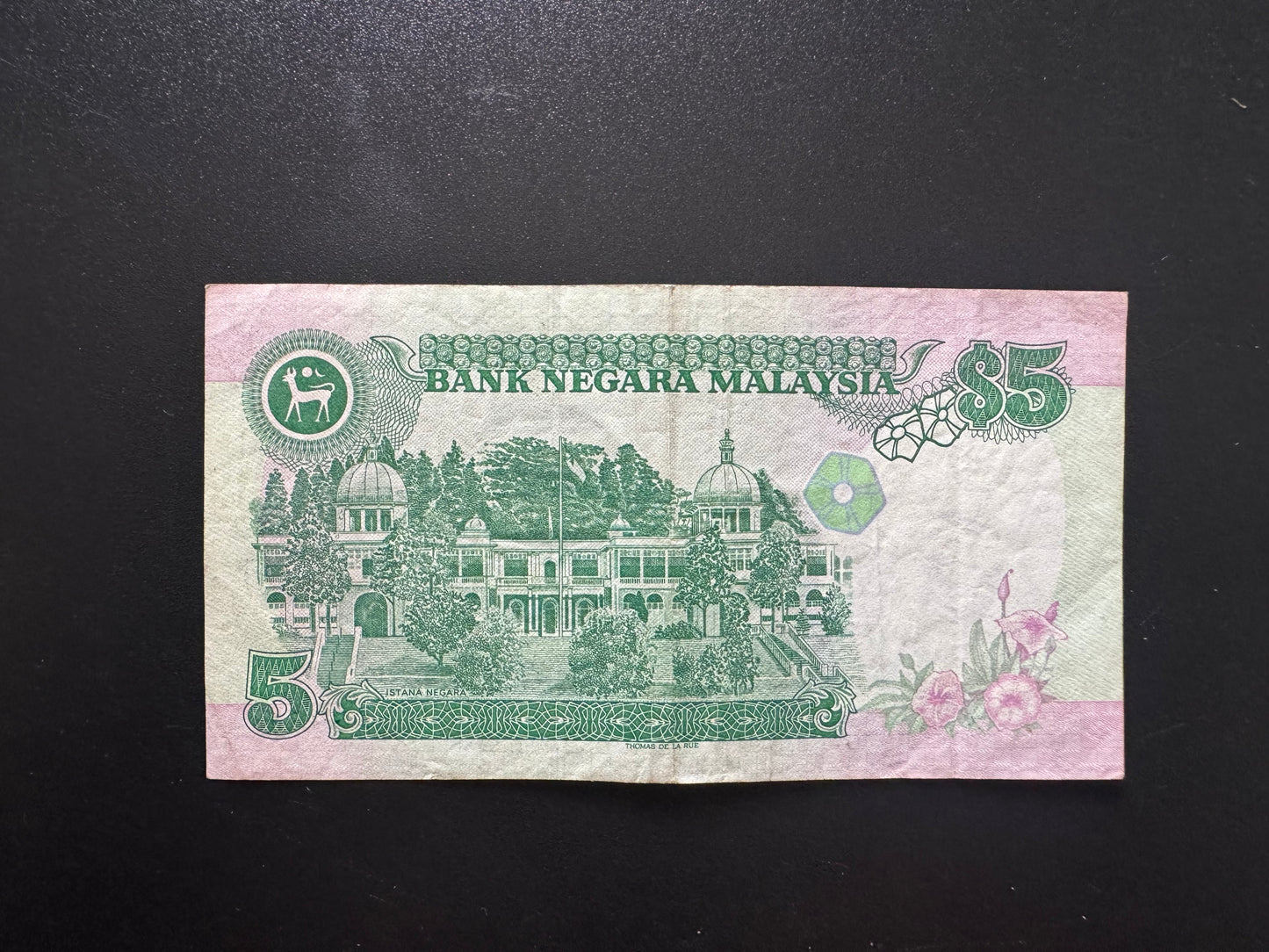 Malaysia 5, 10, 20, 50, 100 Ringgit Banknotes 1989-95-97-98 Bank Bills Set 5Pcs