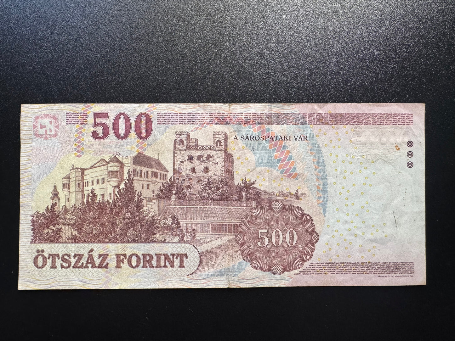 Hungary 500 Forint Banknotes 2013 Circulated Paper Money Bank Bills p-173